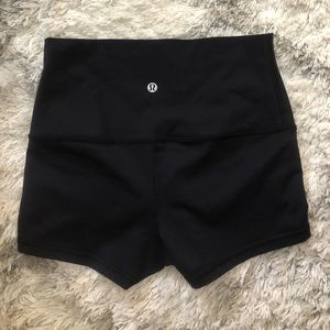 High Waisted Lululemon Active Shorts